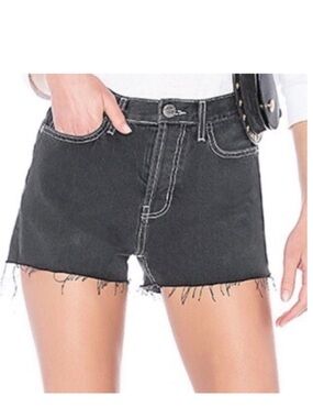 Revolve Current Elliott High Waist Jean Shorts